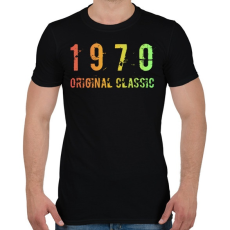 PRINTFASHION 1970 - Férfi póló - Fekete