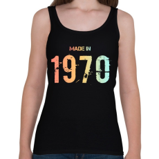 PRINTFASHION 1970 - Női atléta - Fekete