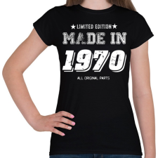 PRINTFASHION 1970 - Női póló - Fekete női póló