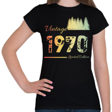 PRINTFASHION 1970 - Női póló - Fekete női póló