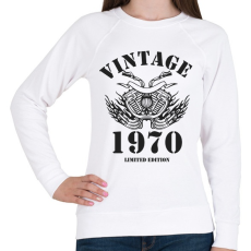 PRINTFASHION 1970 - Női pulóver - Fehér