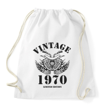 PRINTFASHION 1970 - Sportzsák, Tornazsák - Fehér tornazsák