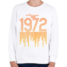 PRINTFASHION 1972 - Gyerek pulóver - Fehér