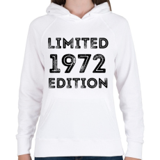 PRINTFASHION 1972 - Női kapucnis pulóver - Fehér