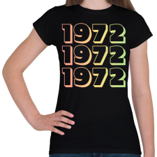 PRINTFASHION 1972 - Női póló - Fekete női póló