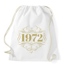 PRINTFASHION 1972 - Sportzsák, Tornazsák - Fehér tornazsák