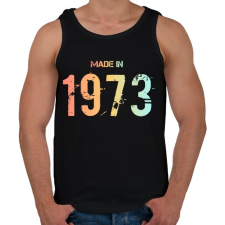 PRINTFASHION 1973 - Férfi atléta - Fekete atléta, trikó