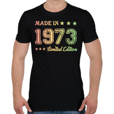 PRINTFASHION 1973 - Férfi póló - Fekete