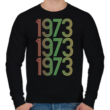 PRINTFASHION 1973 - Férfi pulóver - Fekete férfi pulóver, kardigán