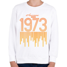 PRINTFASHION 1973 - Gyerek pulóver - Fehér gyerek pulóver, kardigán