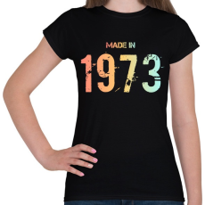 PRINTFASHION 1973 - Női póló - Fekete