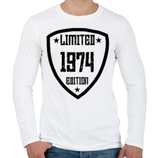 PRINTFASHION 1974 - Férfi hosszú ujjú póló - Fehér férfi póló