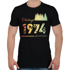 PRINTFASHION 1974 - Férfi póló - Fekete