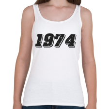 PRINTFASHION 1974 - Női atléta - Fehér női trikó