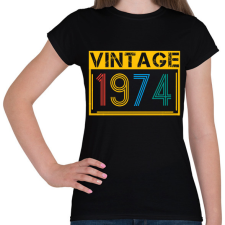 PRINTFASHION 1974 - Női póló - Fekete női póló