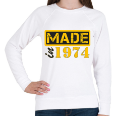 PRINTFASHION 1974 - Női pulóver - Fehér