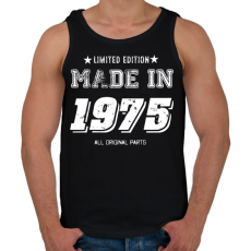 PRINTFASHION 1975 - Férfi atléta - Fekete