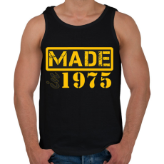 PRINTFASHION 1975 - Férfi atléta - Fekete