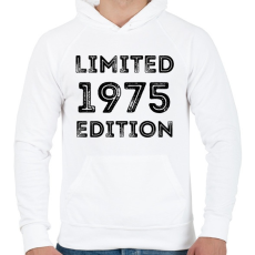 PRINTFASHION 1975 - Férfi kapucnis pulóver - Fehér
