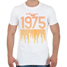 PRINTFASHION 1975 - Férfi póló - Fehér