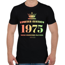 PRINTFASHION 1975 - Férfi póló - Fekete