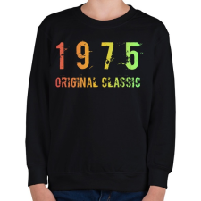 PRINTFASHION 1975 - Gyerek pulóver - Fekete gyerek pulóver, kardigán