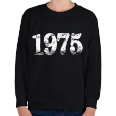 PRINTFASHION 1975 - Gyerek pulóver - Fekete