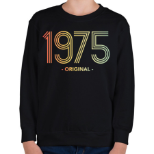 PRINTFASHION 1975 - Gyerek pulóver - Fekete gyerek pulóver, kardigán