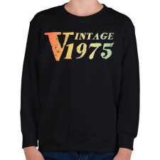 PRINTFASHION 1975 - Gyerek pulóver - Fekete gyerek pulóver, kardigán