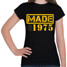 PRINTFASHION 1975 - Női póló - Fekete női póló