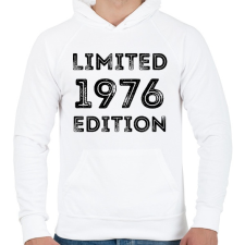 PRINTFASHION 1976 - Férfi kapucnis pulóver - Fehér férfi pulóver, kardigán