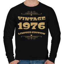 PRINTFASHION 1976 - Férfi pulóver - Fekete férfi pulóver, kardigán