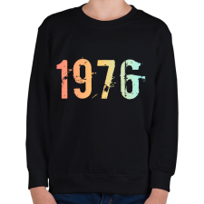 PRINTFASHION 1976 - Gyerek pulóver - Fekete gyerek pulóver, kardigán