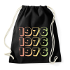 PRINTFASHION 1976 - Sportzsák, Tornazsák - Fekete