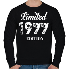 PRINTFASHION 1977 - Férfi pulóver - Fekete férfi pulóver, kardigán