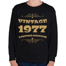 PRINTFASHION 1977 - Gyerek pulóver - Fekete gyerek pulóver, kardigán