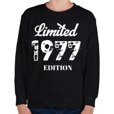 PRINTFASHION 1977 - Gyerek pulóver - Fekete