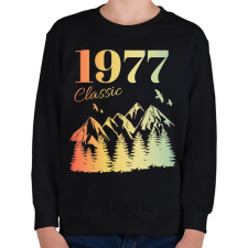 PRINTFASHION 1977 - Gyerek pulóver - Fekete gyerek pulóver, kardigán