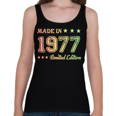 PRINTFASHION 1977 - Női atléta - Fekete