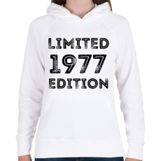 PRINTFASHION 1977 - Női kapucnis pulóver - Fehér