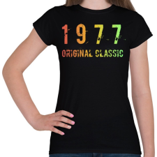 PRINTFASHION 1977 - Női póló - Fekete női póló