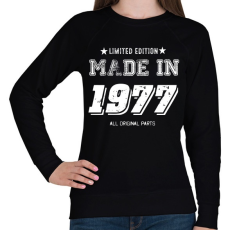 PRINTFASHION 1977 - Női pulóver - Fekete