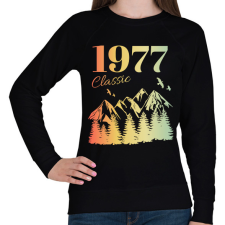 PRINTFASHION 1977 - Női pulóver - Fekete női pulóver, kardigán