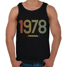 PRINTFASHION 1978 - Férfi atléta - Fekete