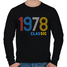 PRINTFASHION 1978 - Férfi pulóver - Fekete férfi pulóver, kardigán