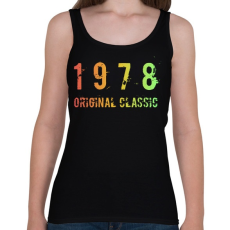 PRINTFASHION 1978 - Női atléta - Fekete