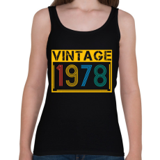 PRINTFASHION 1978 - Női atléta - Fekete