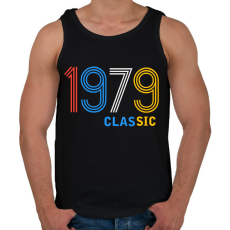 PRINTFASHION 1979 - Férfi atléta - Fekete