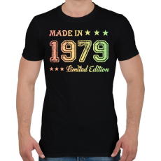 PRINTFASHION 1979 - Férfi póló - Fekete