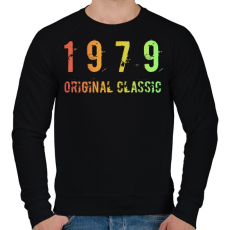 PRINTFASHION 1979 - Férfi pulóver - Fekete